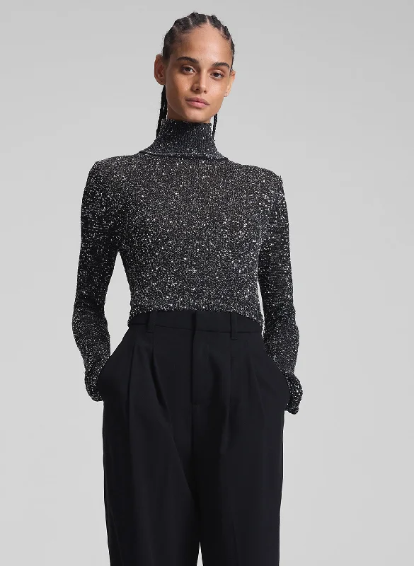 Women's Work Outfit For The Office Kendall Sequin Embellished Top