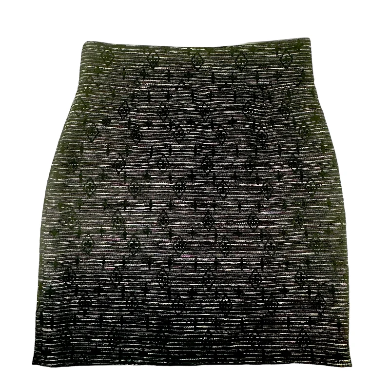 Plus-Size Women's Clothing Textured Midi Skirt Antonio Melani