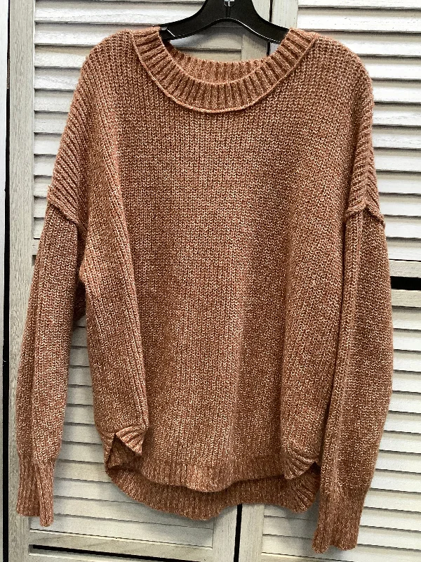 Sweater By So In Orange, Size: 1x