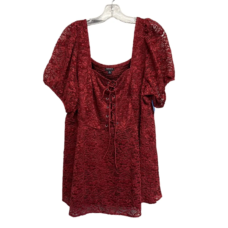 Top Ss By Torrid In Red, Size:3X