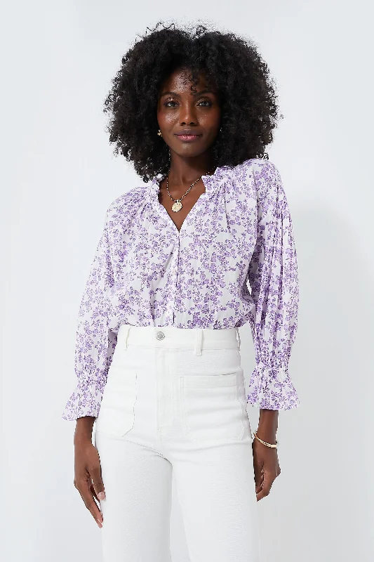 Women's Plus-Size Garments Lilac Lucrecia Rachel Shirt