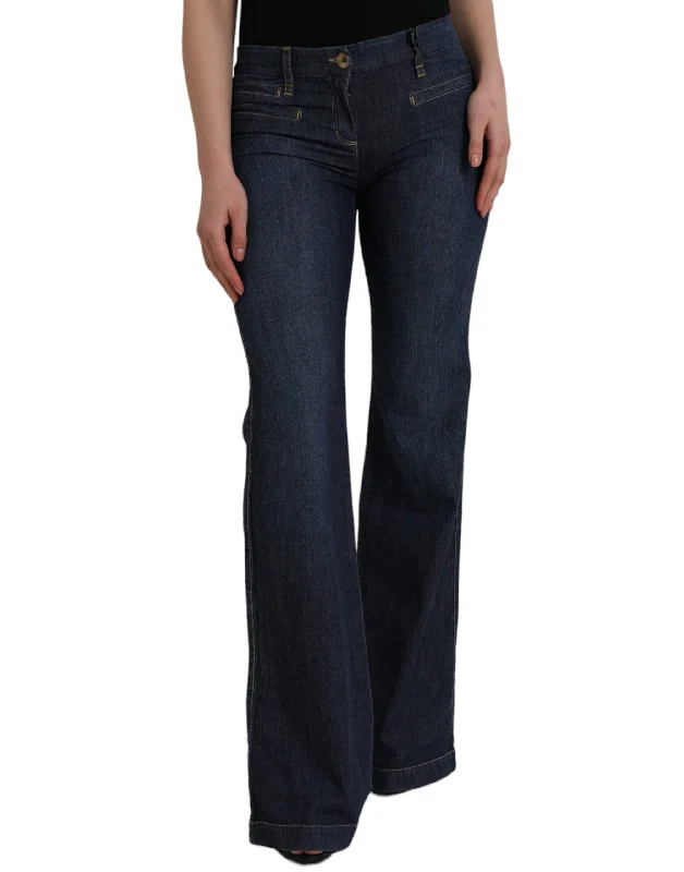 Women's Elegant Garments PLEIN SUD   Cotton Bootcut  Women's Jeans