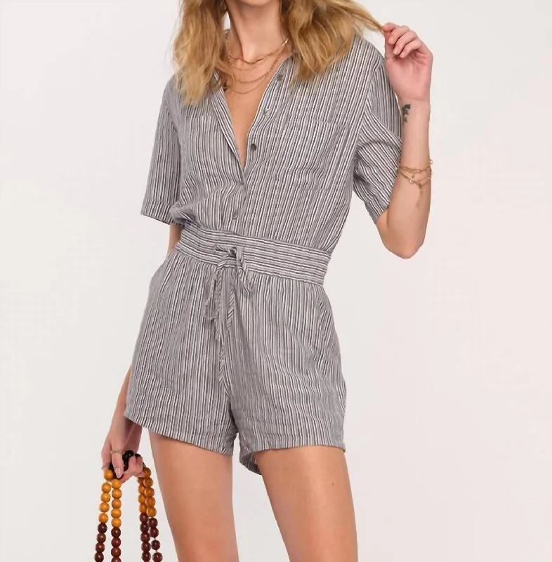 Women's Outerwear Clothing Fontana Romper In Grey