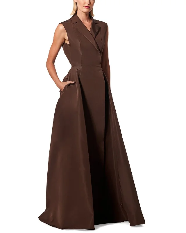 Women's Athleisure Apparel Carolina Herrera Trench Silk Gown