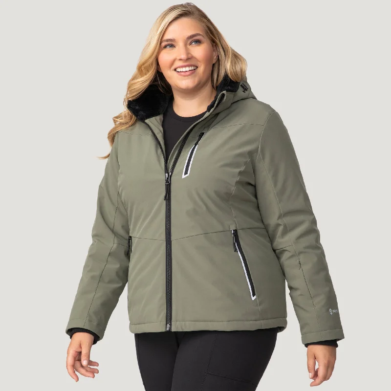 Women's Plus-Size Apparel Women's Plus Size FreeCycle® Thermo Super Softshell® II Jacket