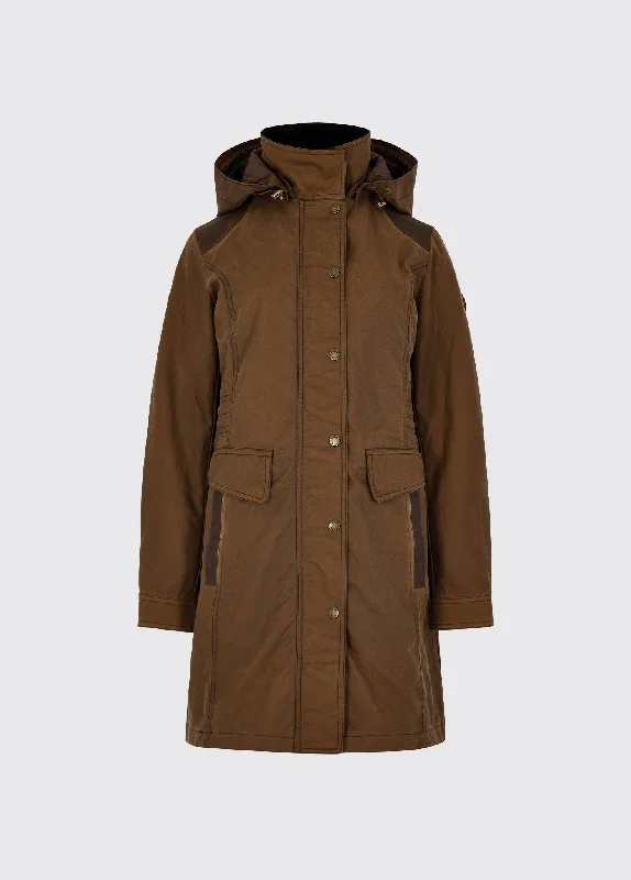 Women's Classic Outfit Blacklion Waxed Cotton Jacket - Cigar