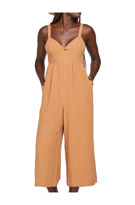 Fashionable Women's Clothes Gentle Fawn Tropez Jumpsuit In Honey