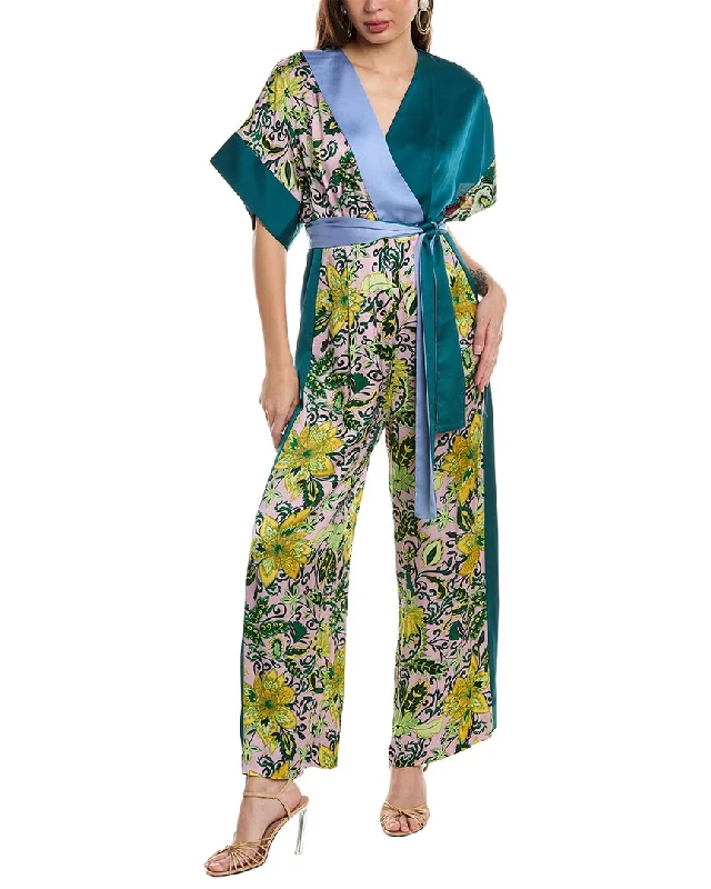 Women's Stylish Vacation Attire Diane von Furstenberg Rinna Jumpsuit