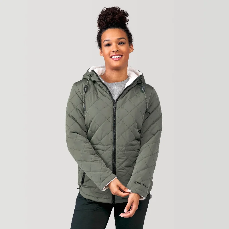 Women's Trendy Activewear Apparel Women's Switch It Up Cloud Lite Reversible Jacket