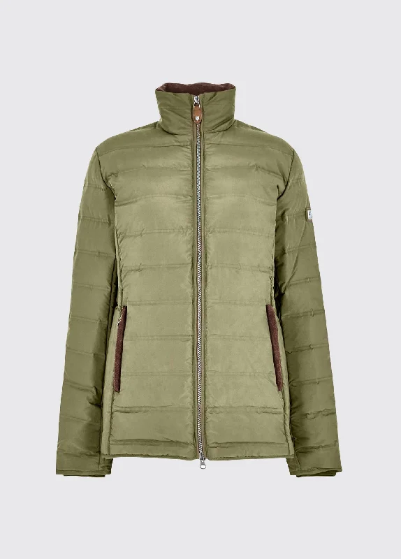 Women's Work Apparel Ballinroe Down Jacket - Dusky Green