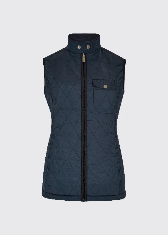 Women's Outdoor Attire Rathdown Quilted Gilet - Navy