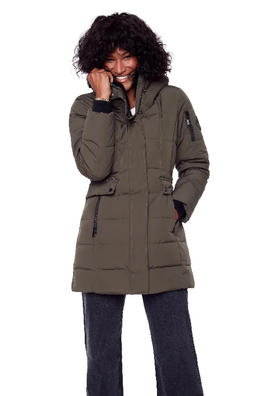 Women's Garments KOOTNEY | WOMEN'S VEGAN DOWN (RECYCLED) MID-LENGTH PARKA