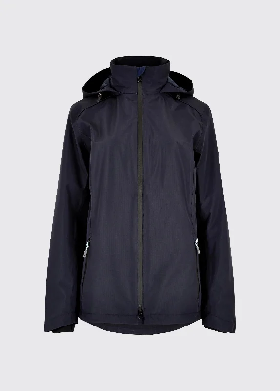 Plus-Size Women's Clothing Garryvoe Waterproof Jacket - Navy