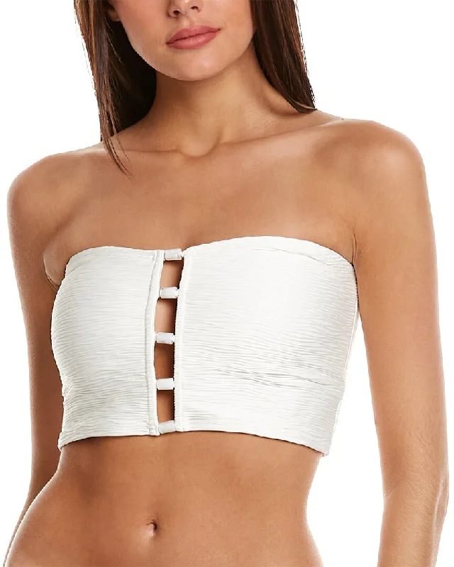 Fashion-Forward Women's Clothing Carmen Marc Valvo Bandeau Bikini Top