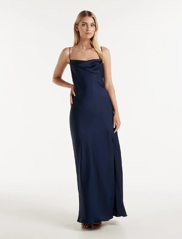 Tailored Clothing For Women Blair Back Detail Maxi Dress