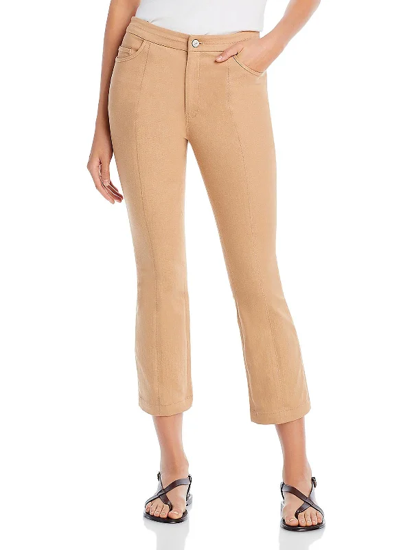 Women's Elegant Evening Outfit Dennis Womens Denim Seamed Ankle Pants