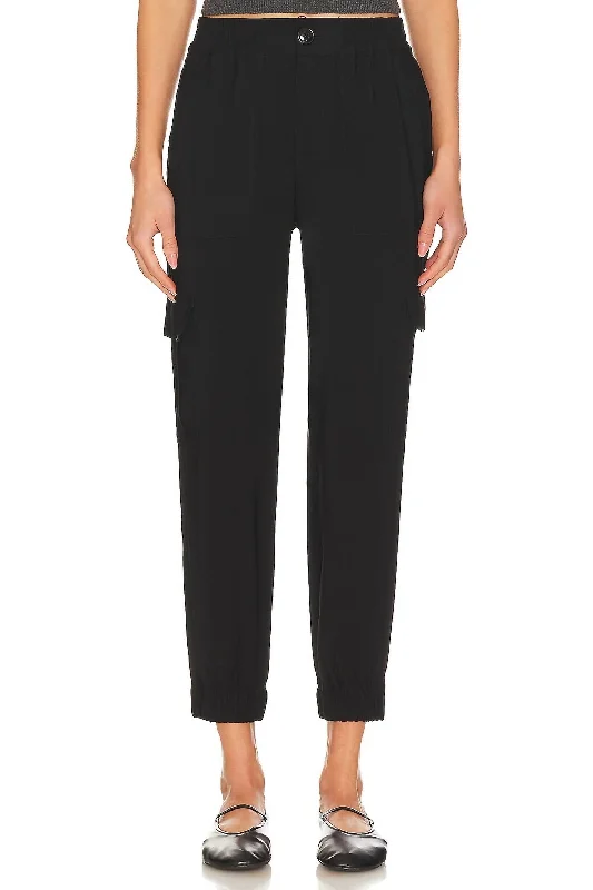 Women's Chic Apparel High Rise Harmony Pants In Black