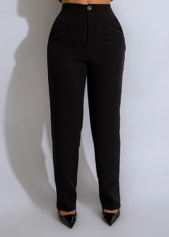 Modern Women's Clothes Just A Girl Pants Black