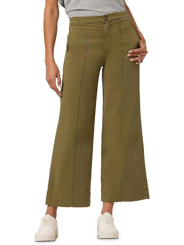 Women's Casual Apparel Madison Womens Mid Rise Daytime Wide Leg Pants