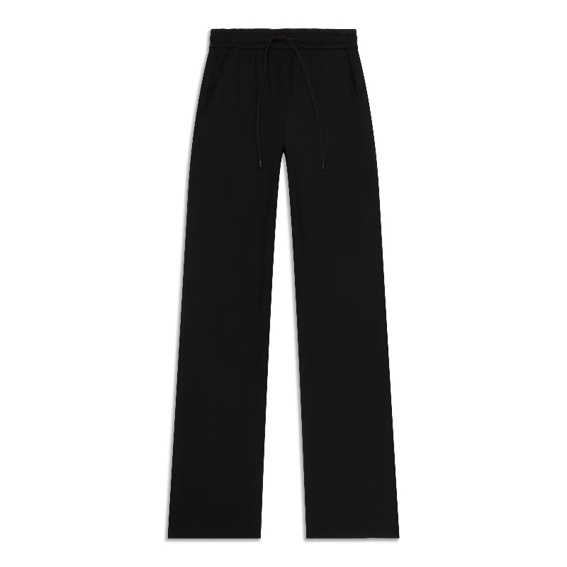 Women's Trendy Garments Soft Jersey Straight-Leg Mid-Rise Pant - Resale