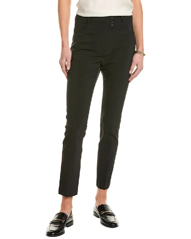 Women's Travel Apparel THEO The Label Aphrodite Techno Button Pant