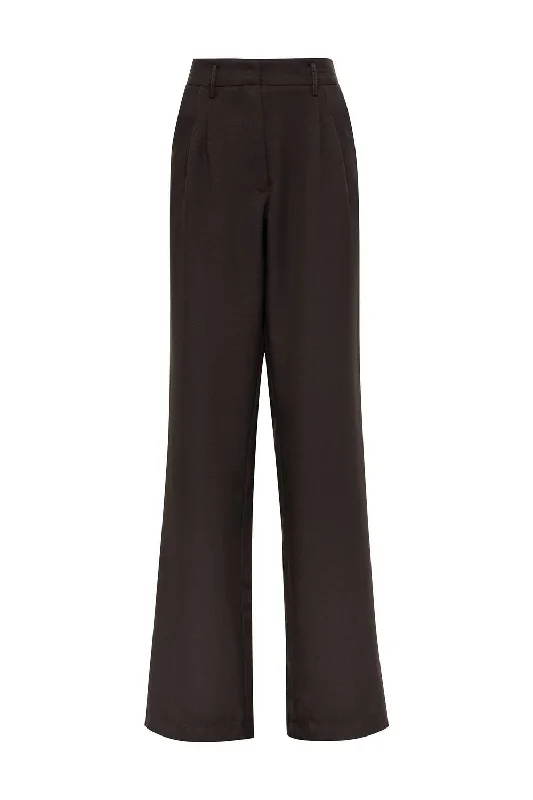 Luxury Women's Clothing Women's Alexandra Pants In Coffee