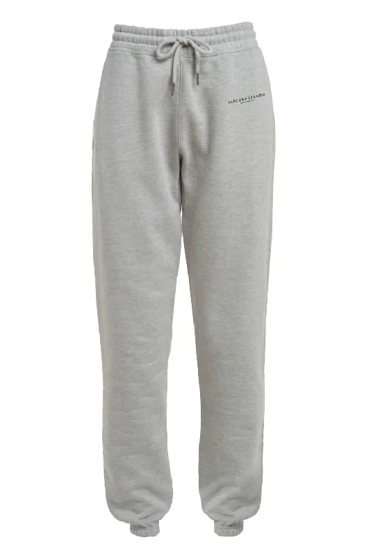 Classic Clothes For Women Women's Organic Cotton Jogger Pants In Grey